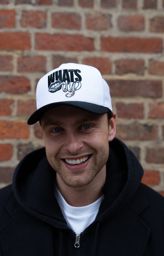 WHATSUP HAT (Black/White)