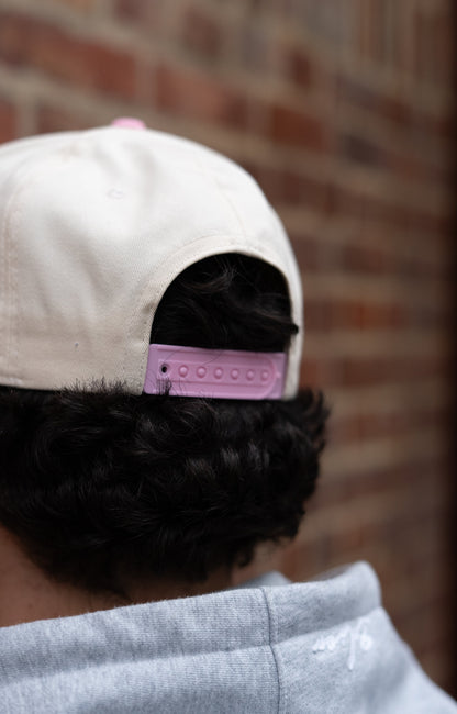 WHATSUP HAT (Pink/Off-White)